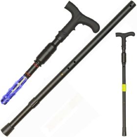 ZAP Covert Cane Disguised Stun Gun Walking Cane with Flashlight