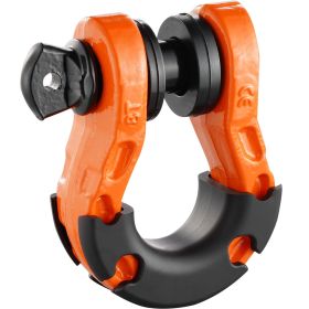 3/4" D-Ring Shackle, 2 Pack Alloy Steel Shackles 66139 lbs (30 Ton) Break Strength with 7/8" Screw Pin, Isolators & Washers