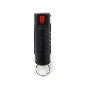 Streetwise 18 Stream Pepper Spray 0.5 oz Hard-case (Color: BLACK)