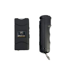 Streetwise Self-Defense Keychain Combo (Color: BLACK)