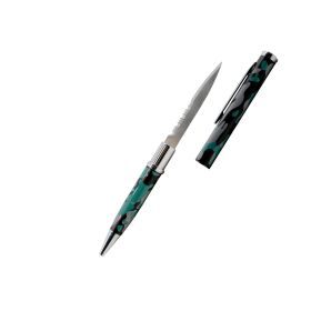 Non-Serrated Pen Knife (Color: BLACK)